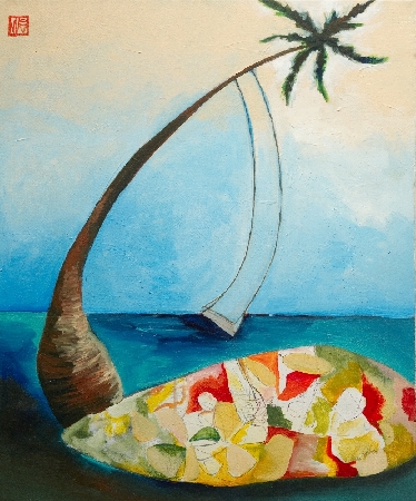 Island Child by artist Melissa Wen Mitchell